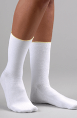 PressureLite Light Energizing Diabetic Crew Socks by BSN Jobst