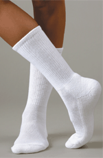 PressureLite Pressure Relieving Diabetic Comfort Crew Socks by BSN Jobst